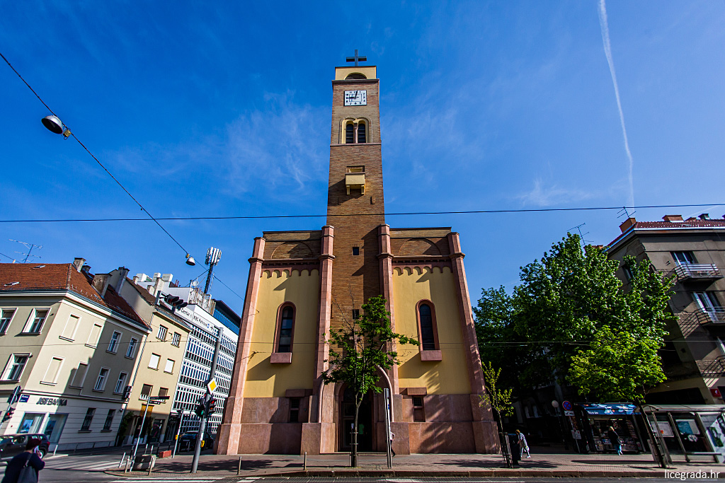 Crkva sv. Petra, pročelje, snimljeno 29. travnja 2018. godine